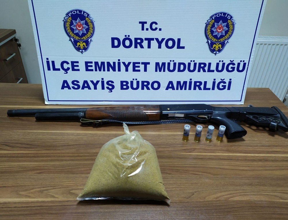 Dörtyol’da 1 Kilo 100 Gram Kannabinoid Uyuşturucu Ele Geçirildi