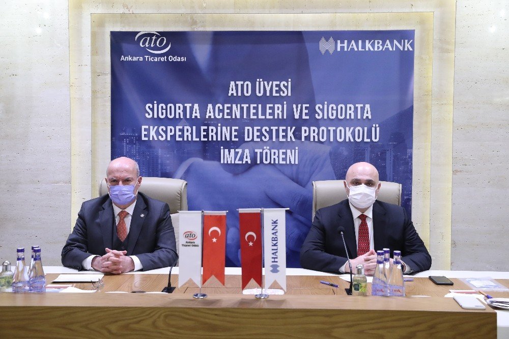 Ato Ve Halkbank’tan Sigorta Acenteleri Ve Eksperlerine Yönelik Protokol