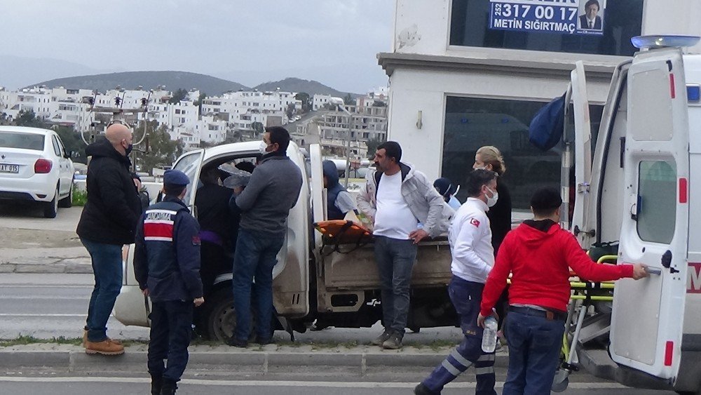 Seyir Halindeki Araçta Kalp Krizi Geçirdi