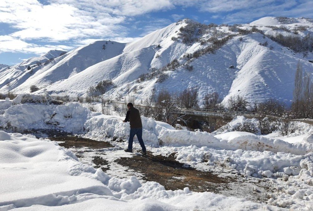 Erzincan’da Yaban Hayvanları İçin Doğaya Yem Bırakıldı