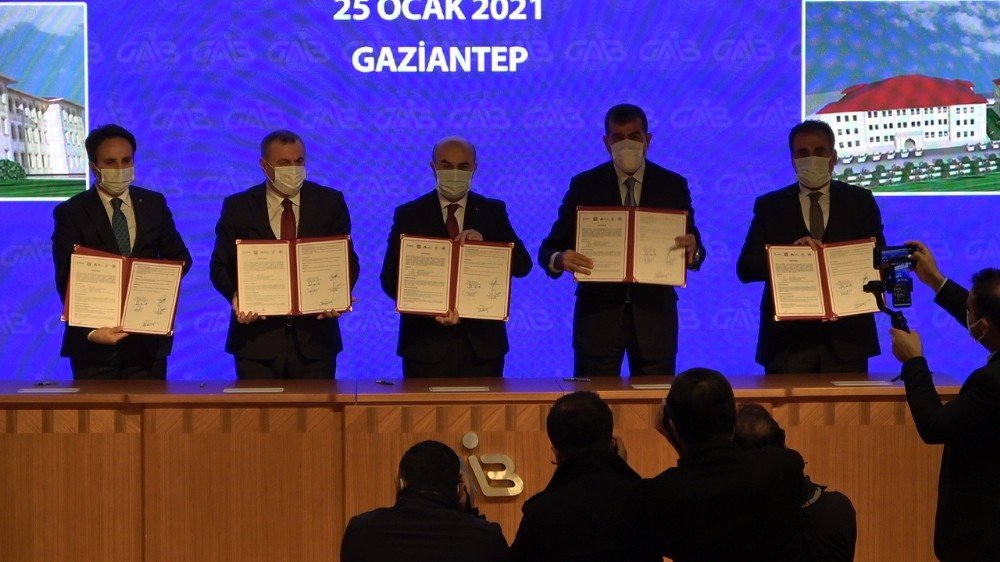 Gai̇b Midyat Sanat Ve Tasarım Fakültesi Protokolü Yapıldı