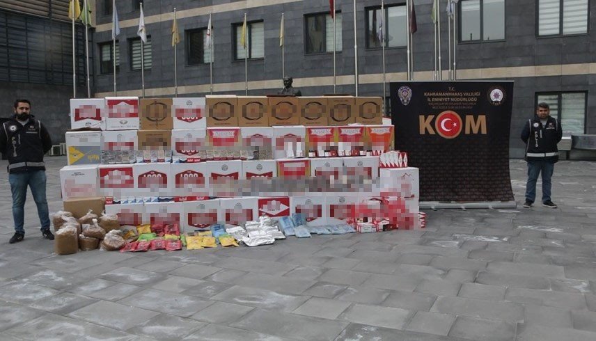Kahramanmaraş’ta Kaçakçılığa Büyük Darbe