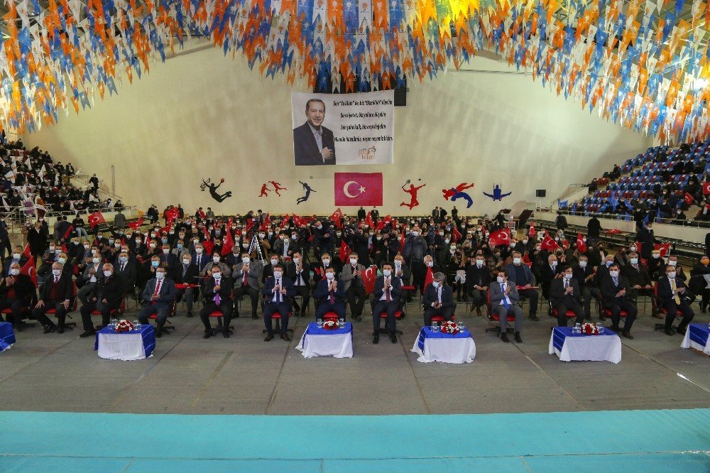 Cumhurbaşkanı Erdoğan, Uşak Ak Parti Kongresine Bağlandı