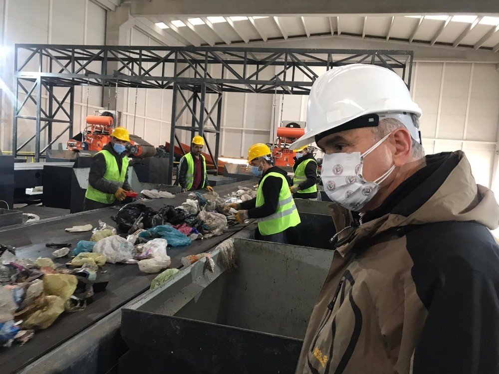 Katı Atık Enerji Üretim Tesisinde Deneme Üretimi Yapıldı