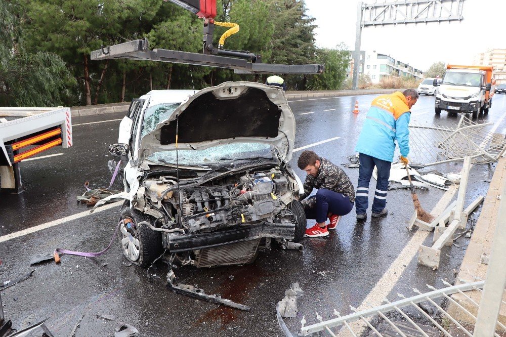 Kuşadası Çevre Yolunda Trafik Kazası: 1 Yaralı