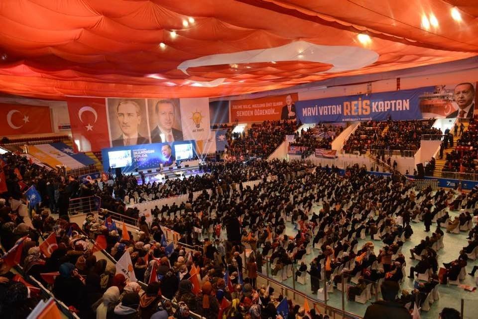 Ak Parti Erzurum İl Kongresi Yapıldı