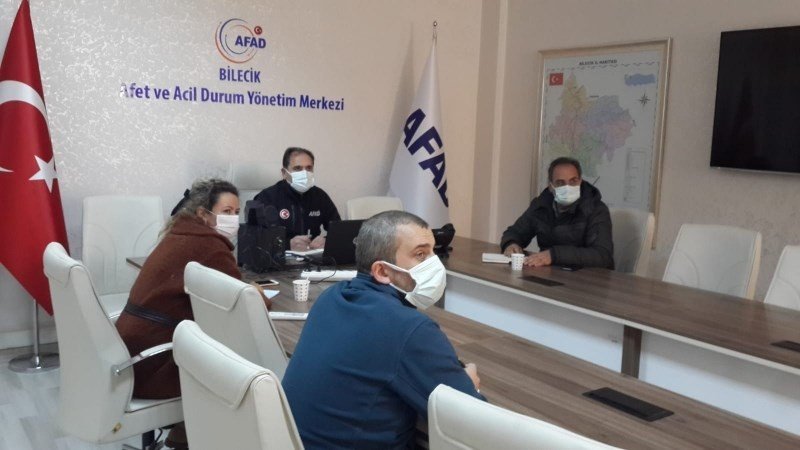 Bilecik Afad Personeli İ̇rap Toplantısına Katıldı