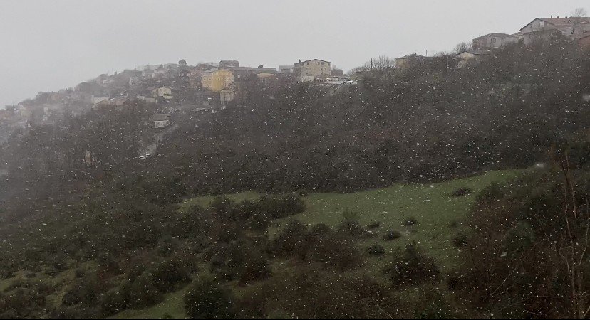 Sarıyer’de Kar Yağışı Aralıklarla Etkili Oluyor