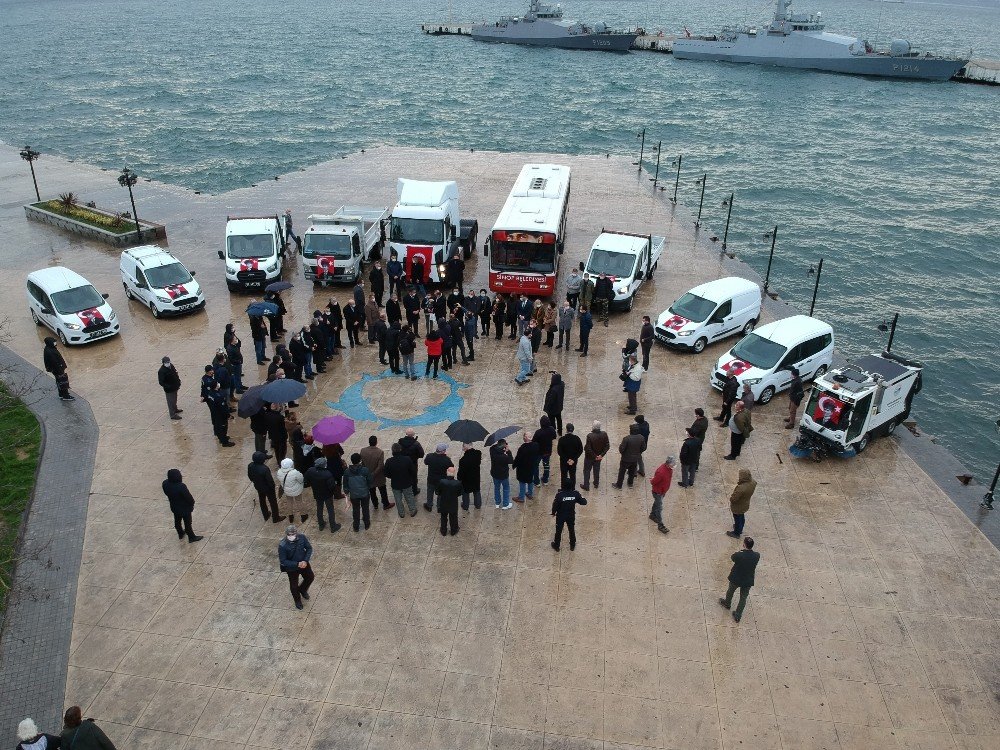 Sinop Belediyesi Araç Filosunu Güçlendirdi