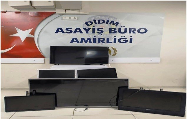Didim’de Televizyon Hırsızları Yakalandı