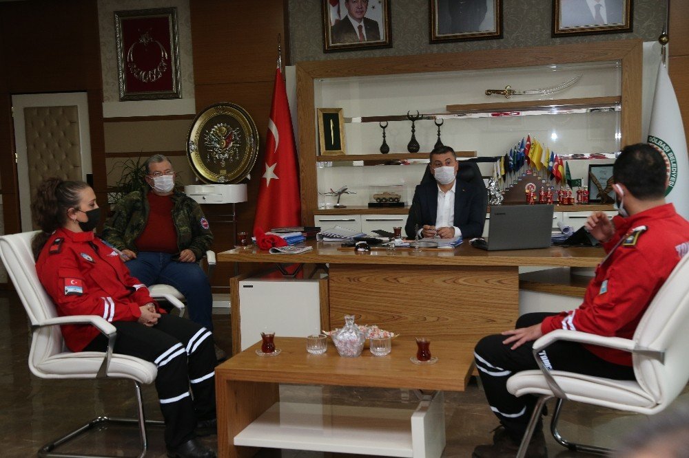 Tamga’dan Başkan Şimşek’e Ziyaret