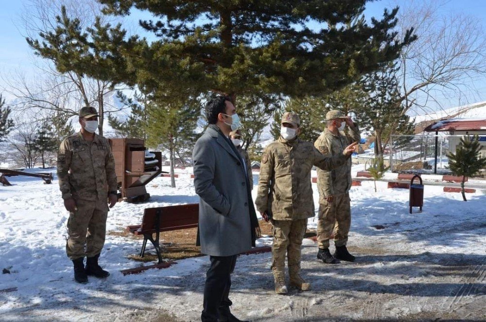 Kaymakam Çelik’ten Karakol Ziyareti