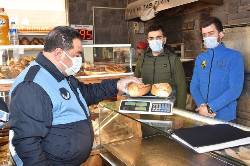 Malatya’da Ekmek Denetimi