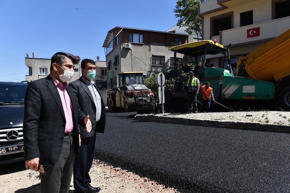 1 Yılda 55 Bin 700 Ton Asfalt