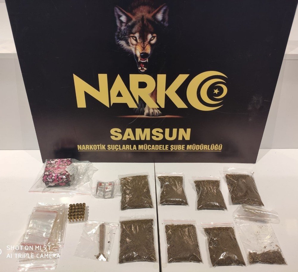 Samsun’da 2 Kişiye Uyuşturucu Ticaretinden Gözaltı