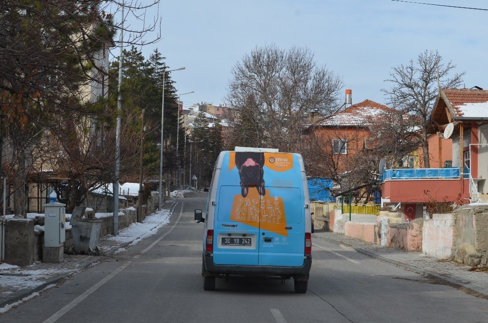 Patili Dostlar Ambulansı Bünyan’da Yollarda