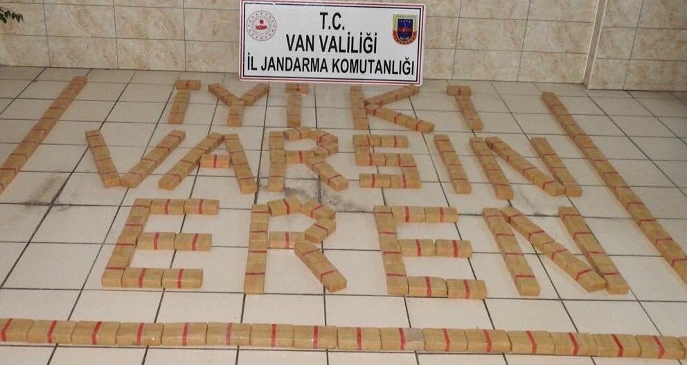 Van’da 101 Kilo Eroin Ele Geçirildi