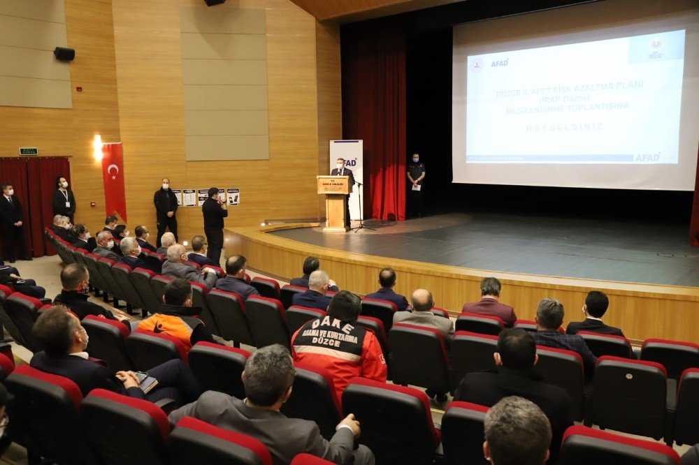 Düzce’de İ̇rap Toplantısı Gerçekleştirildi