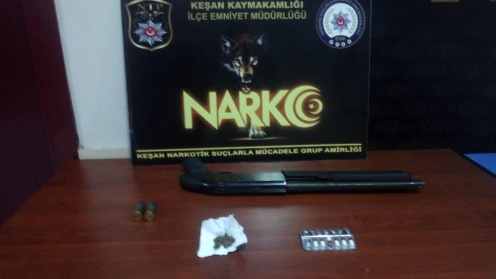 Keşan’da Uyuşturucu Operasyonu: 5 Gözaltı