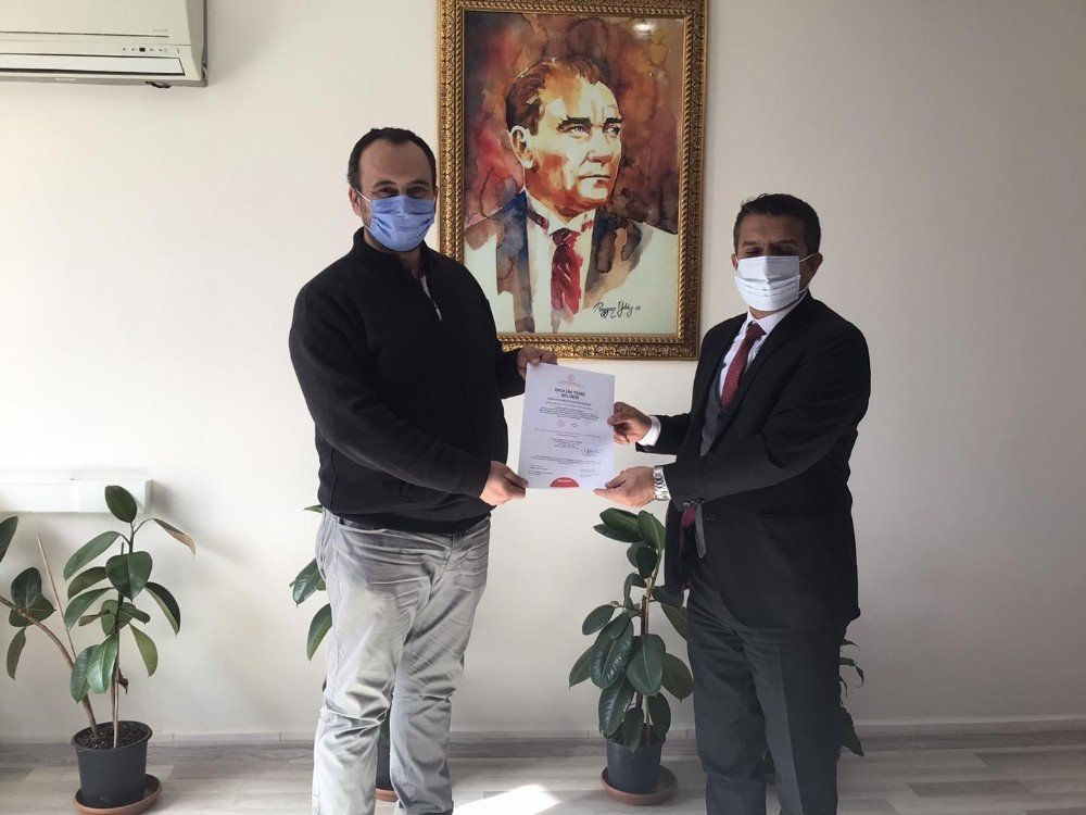 Korkuteli’nde Bulunan 65 Okulun Tamamı "okulum Temiz" Belgesi Aldı