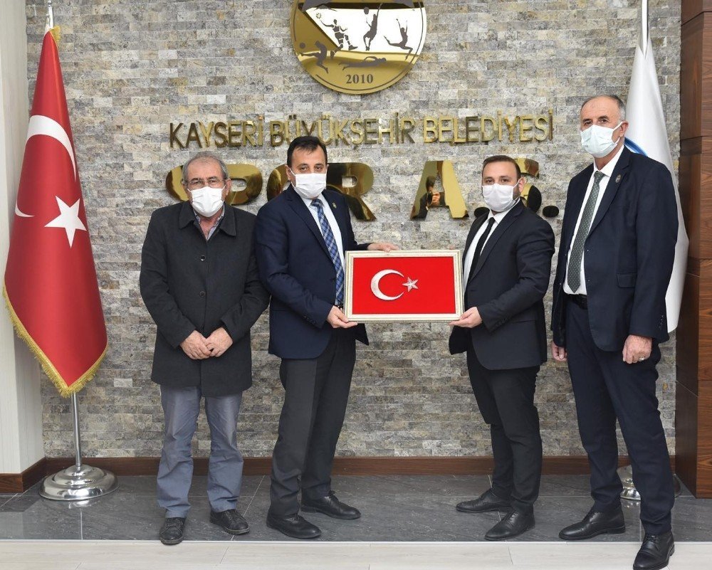 Şehit Ailelerinden Spor A.ş.’ye Ziyaret