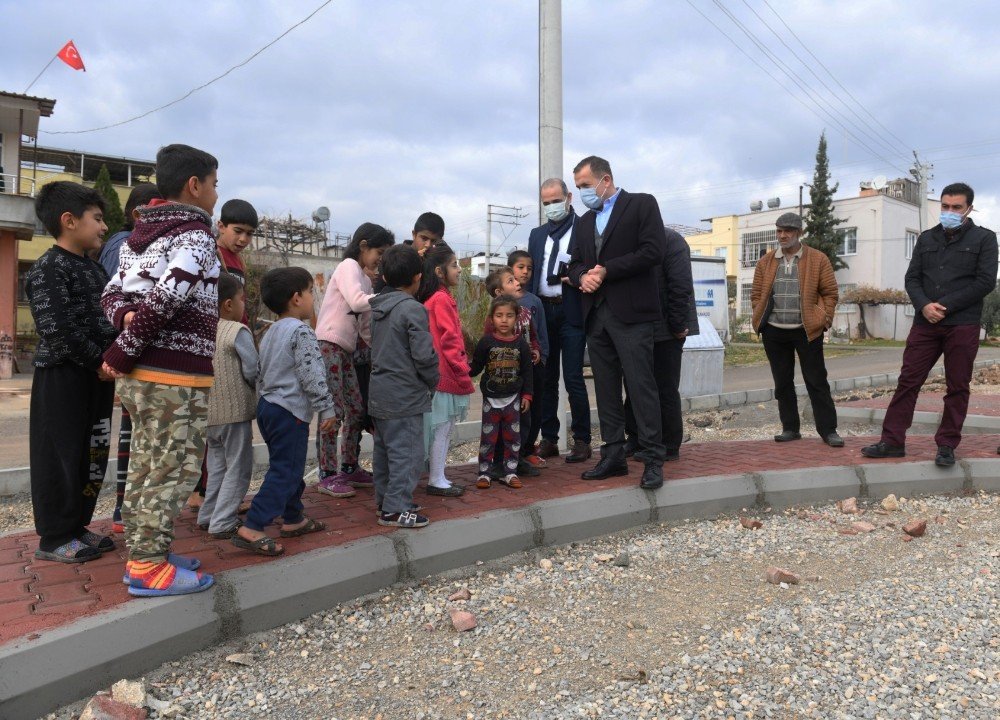 Yenişehir Belediyesi, Deniz Mahallesine Yeni Bir Park Yapıyor