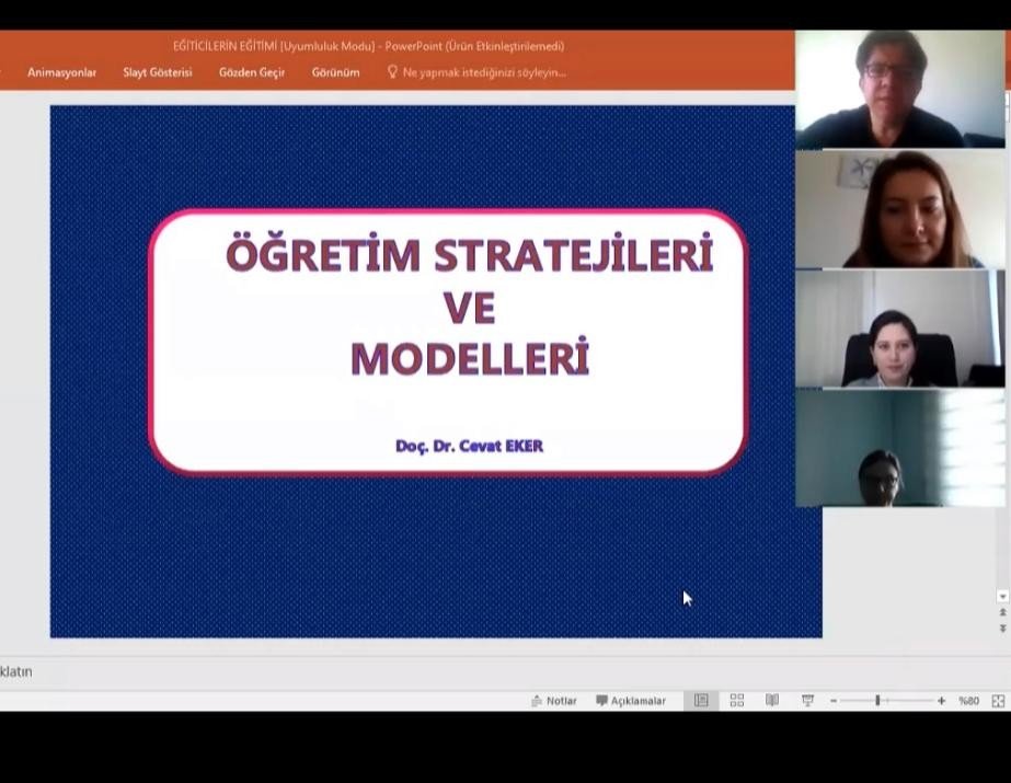 “eğiticilerin Eğitimi Sertifika Programı” Düzenlendi