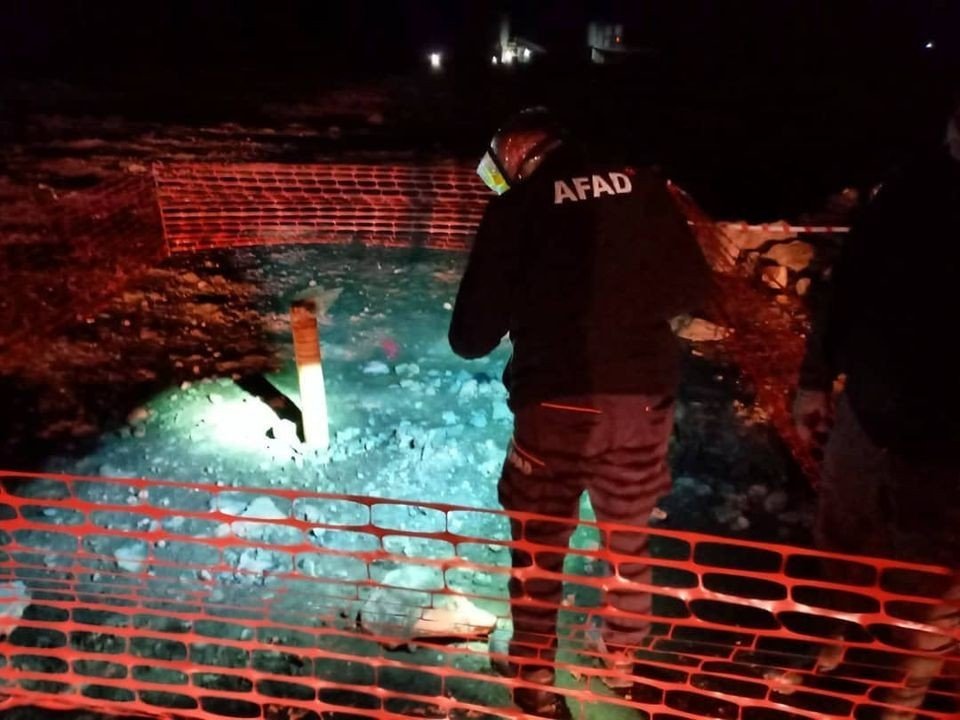 Sondaj Kuyusunda Gaz Sızıntısı Ekipleri Harekete Geçirdi