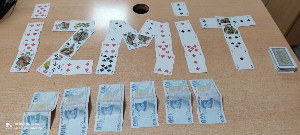 Kocaeli’nde Kumar Oynayanlara Polis Baskını