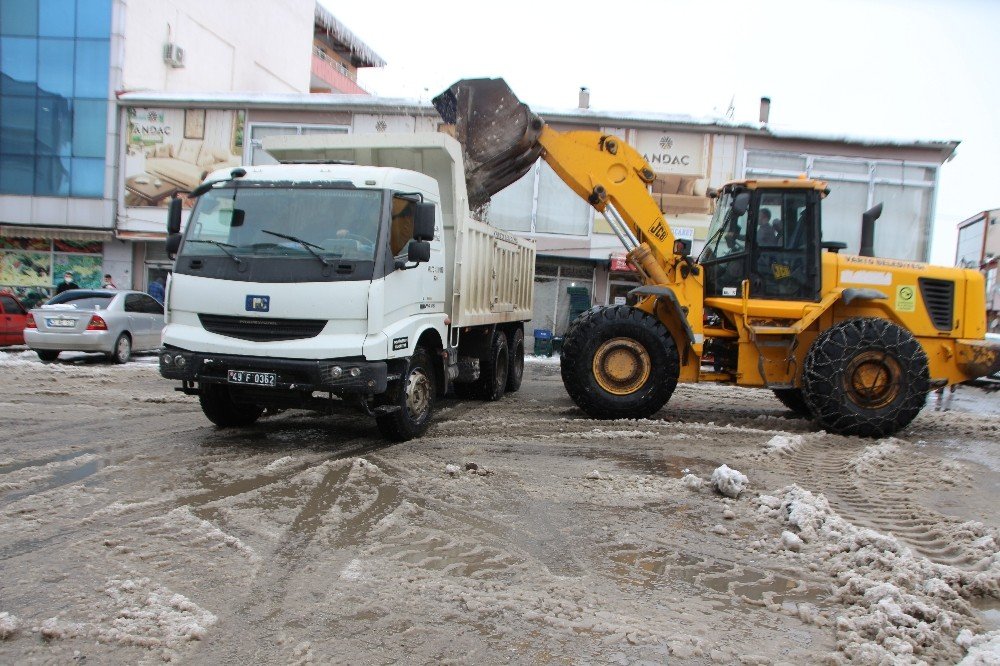 Varto’da Kar Temizleme Çalışması