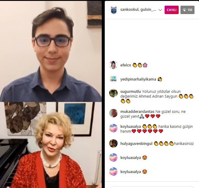 Sanko Okullarında Önline Söyleşi