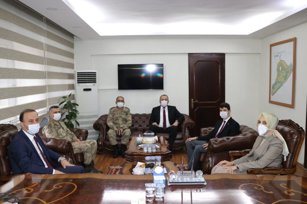 Vali Erin’den Bölge Komutanı Tümgeneral Güney’e Ziyaret
