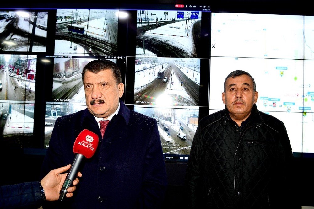 Başkan Gürkan’dan, Karla Mücadele Çalışmalarına Kontrol