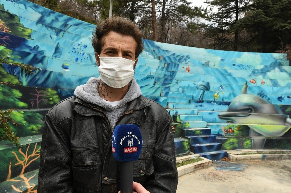 Başkent Parkları Grafittilerle Renklendi