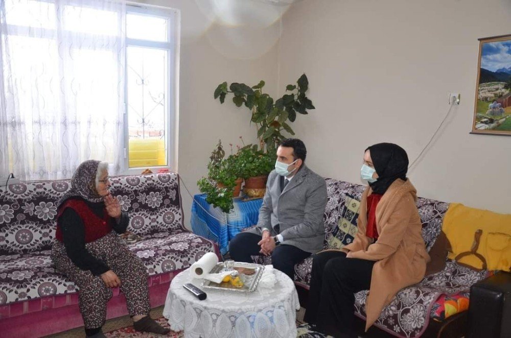 Kaymakam Çelik’ten Aile Ziyareti