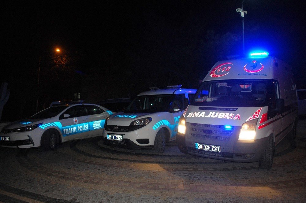 Alkollü Şahıs Önce Kendine Zarar Verdi Sonra Da 112’den Yardım İstedi