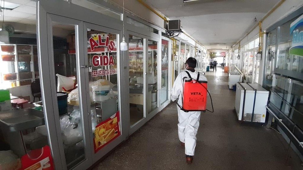 Kars’ta Dezenfekte Çalışmaları Sürüyor