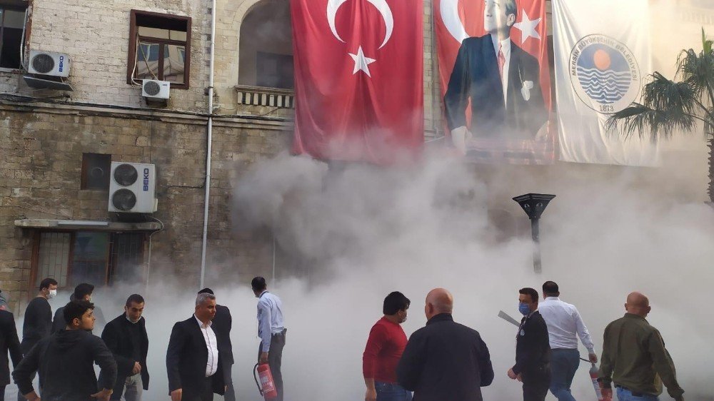 Mersin Büyükşehir Belediyesinde Patlama