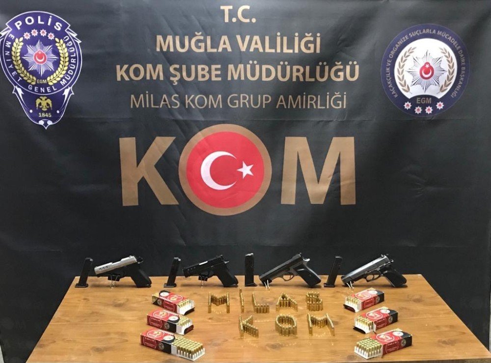 Milas Ve Marmaris’te Uyuşturucu Operasyonu