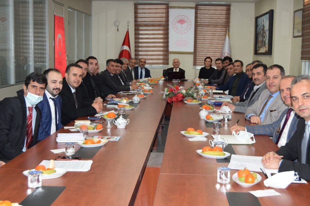Van’da ‘genişletilmiş Bilgi Alışverişi Toplantısı’ Yapıldı
