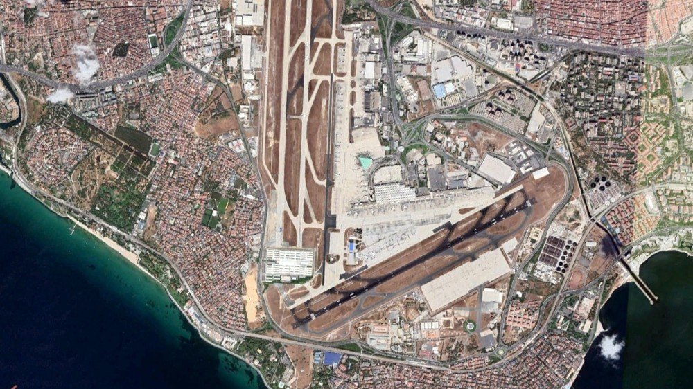 İ̇stanbul’un Pandemi Hastanesi Uydu Görüntülerine Yansıdı