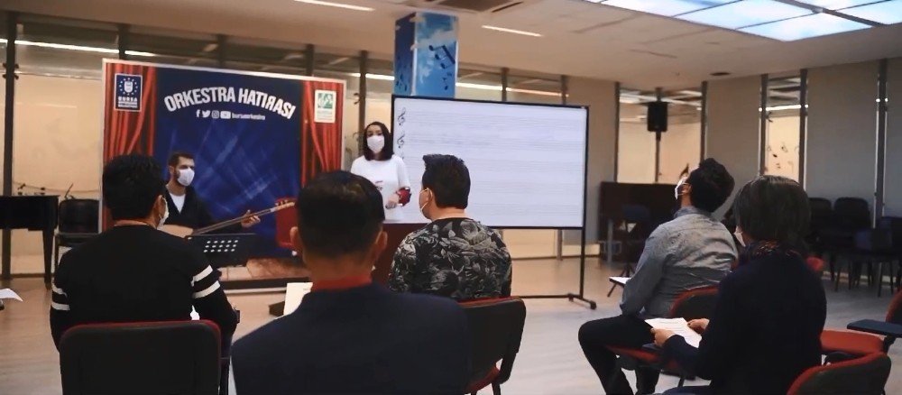 Büyükşehir Belediyesi Orkestrası’ndan Türkülü Korona Mesajı