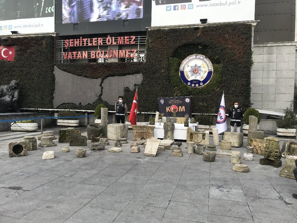 İ̇stanbul’da Tarihi Eser Operasyonu: 2 Gözaltı