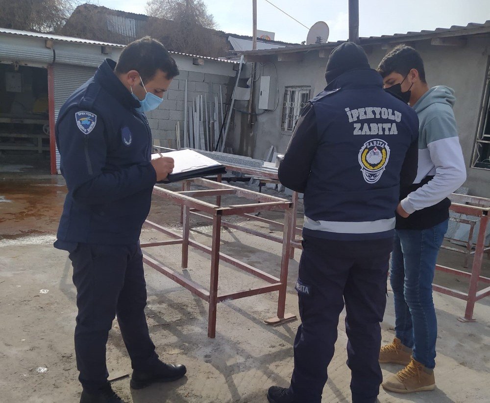 İ̇pekyolu Belediyesinden İşletmelere Denetim