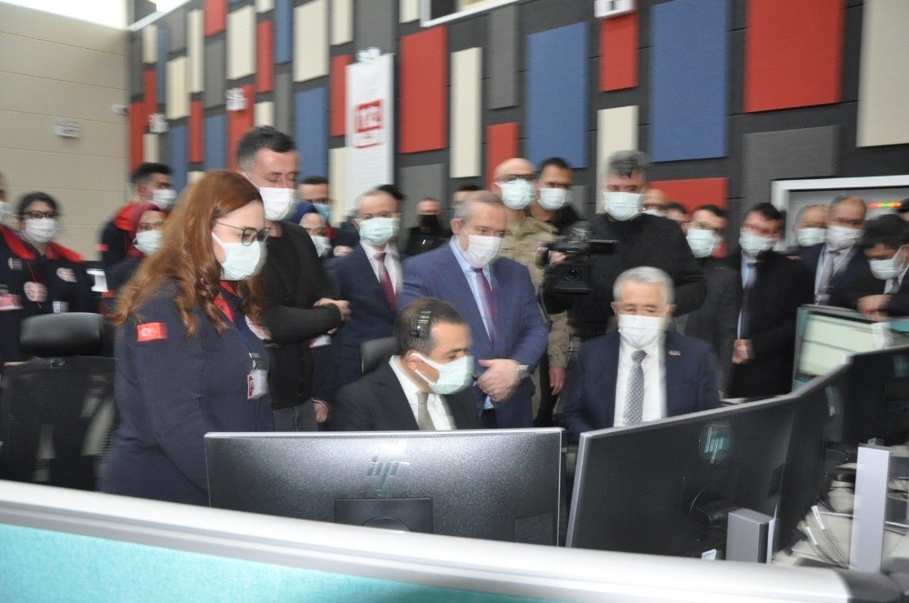 112 Acil Çağrı Merkezi Faaliyete Geçti
