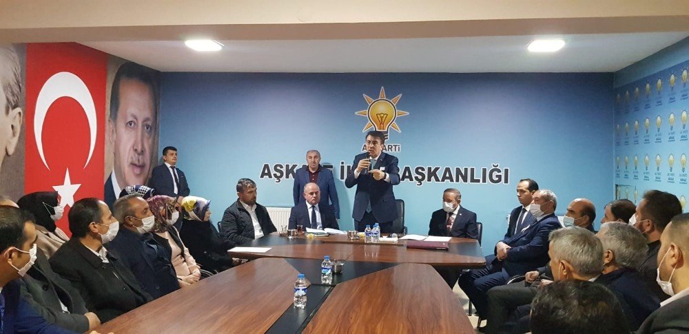 Ak Parti Milletvekili İ̇brahim Aydemir Aşkale’de