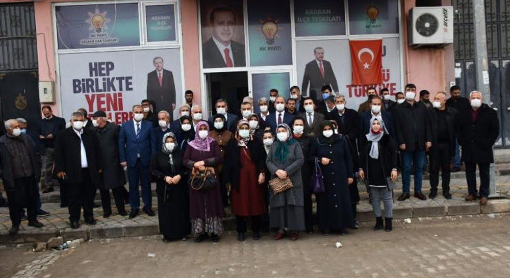 Araban’dan Ak Parti Kongresine Büyük Destek