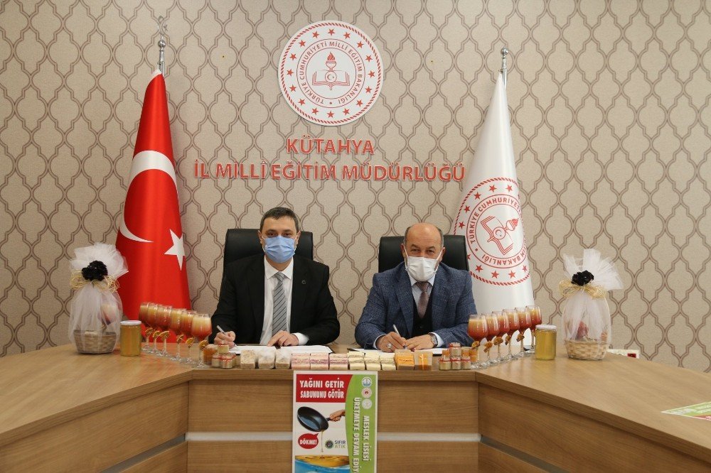 Kütahya’da "atık Yağını Getir Sabununu Götür" Projesi Protokolü