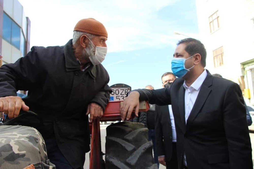Mhp’li Bulut, Esnafla Buluştu