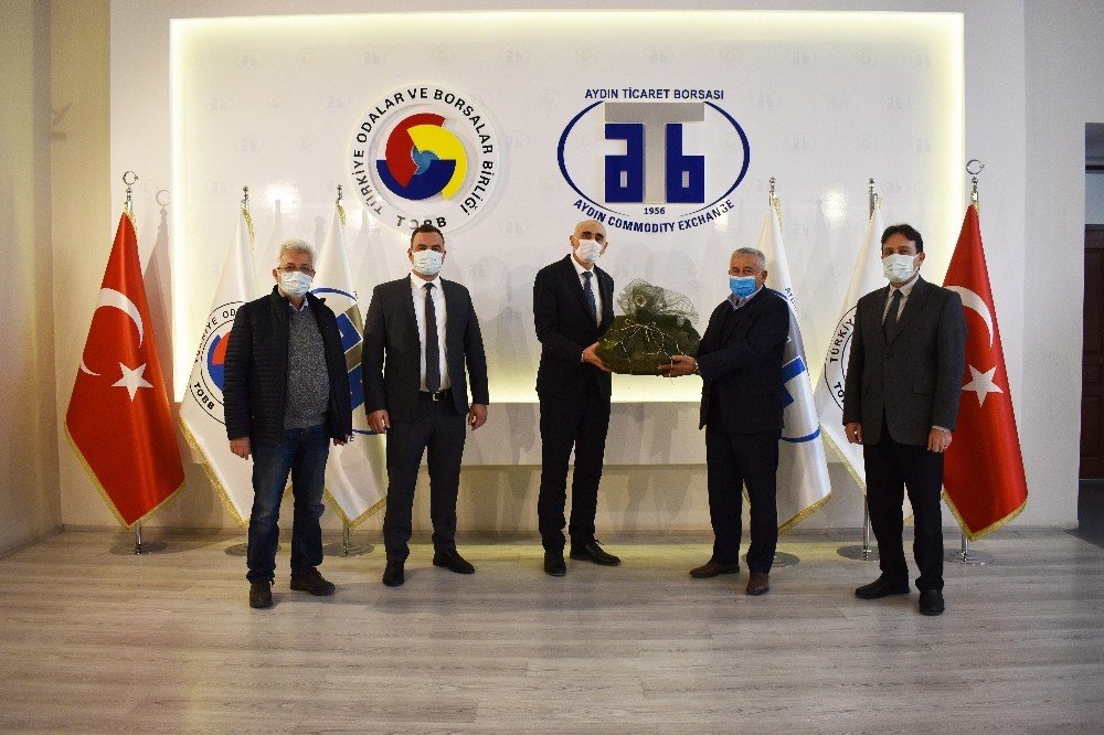 Sanayi Ve Teknoloji İ̇l Müdürü Bayramer, Aydın Ticaret Borsası’nı Ziyaret Etti